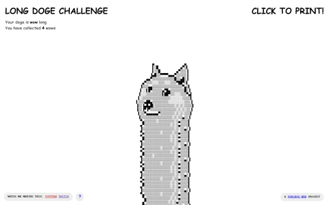 longdogechallenge.com