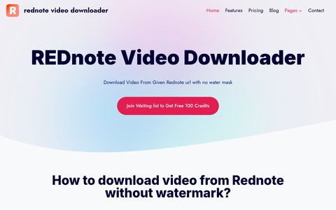 rednotevideodownloader.com